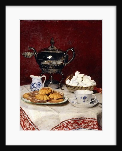 Still Life: Tasteful Tea, 1897 by Albert Anker