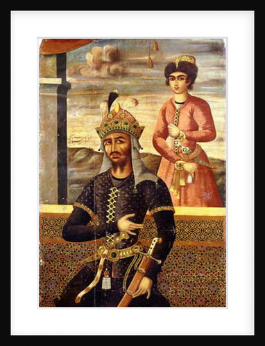 Portrait of Afrasiyab, King of Turan, c.1803-4 by Ali Mihr