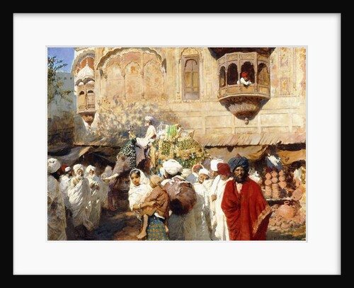 A Street in Jodphur, India, by Edwin Lord Weeks