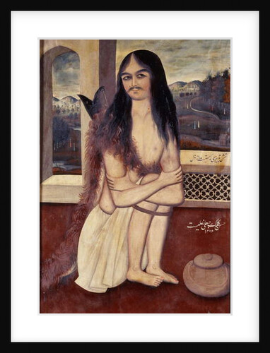 Portrait of Shamsi Tabrizi, the Dervish, c.1840-1 by Persian School