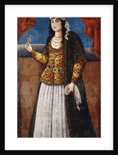 Portrait of a Lady, c. 1850 by School Qajar