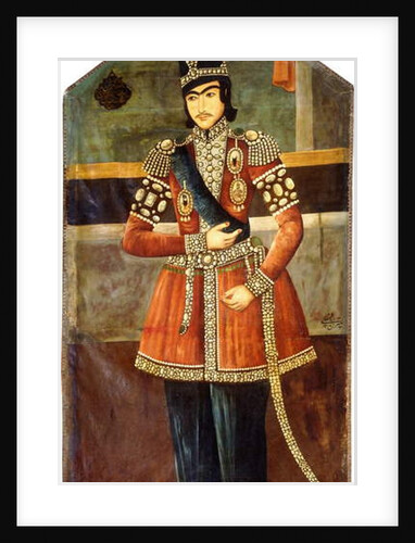 Portrait of Nasr-al-Din Shah, c.1850 by Persian School