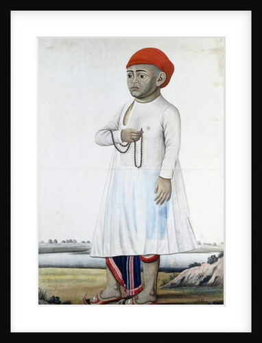 Portrait of a Notable, c.1780-1790 by Indian School