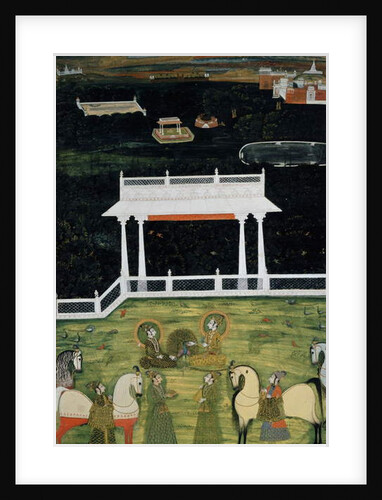 A Princely Paradise, c. 1750-1760 by Indian School