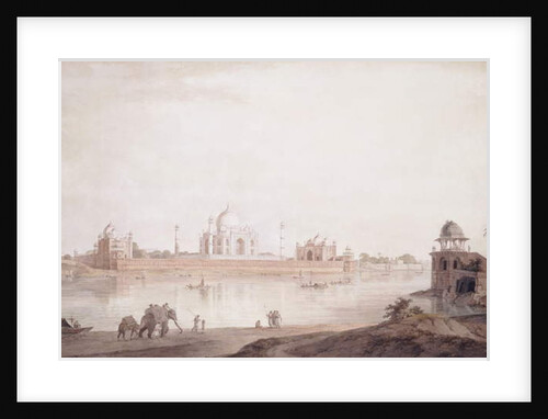 The Taj Mahal, Agra, Uttar Pradesh, 1789 by Thomas & William (1769-1837) Daniell
