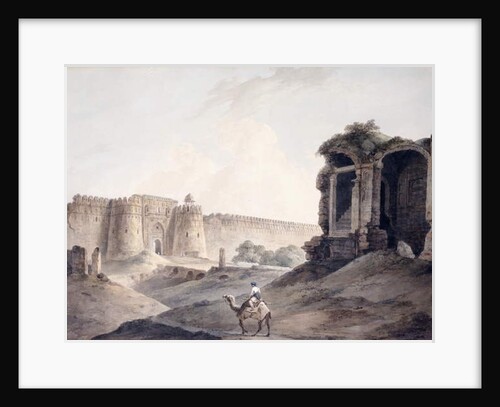 The Purana Qila, Delhi by Thomas & William Daniell