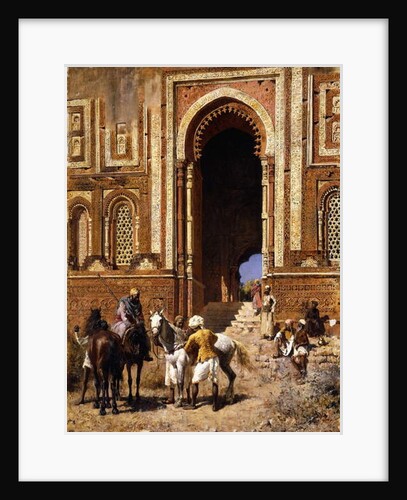 The Gateway of Alah-ou-din, Old Delhi, late 19th century by Edwin Lord Weeks