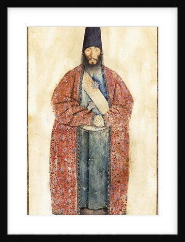 Portrait of the Late Sam Khan Ilkhani, 19th century by Persian School