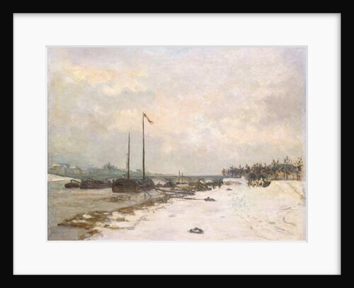 The Quay of the Seine in the Environs of Paris; Quais de la Seine aux environs de Paris, 1873 by Jean Baptiste Armand Guillaumin