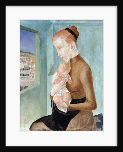 Mother and Child; Mutter und Kind, 1923 by Fritz Burmann
