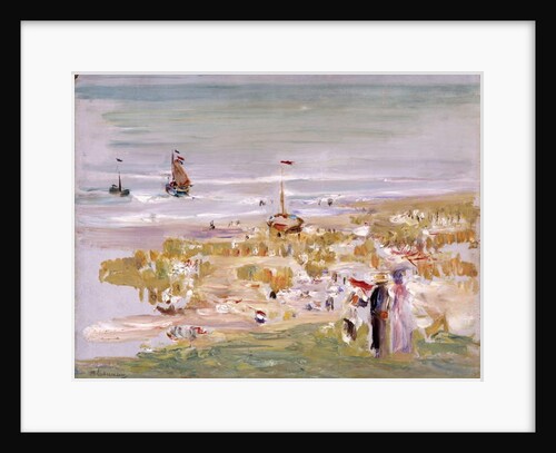 Der Strand, Scheveningen, 1900 by Max Liebermann