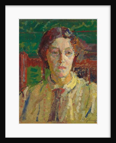 Portrait of Mrs Whelan, c. 1912-3 by Harold Gilman
