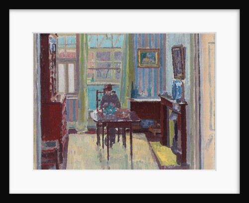 Interior of room at 6 Cambrian Road, Richmond, 1914 by Spencer Frederick Gore