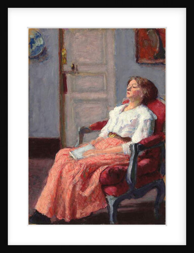 A Quiet Read, c. 1912 by Roderic O'Conor