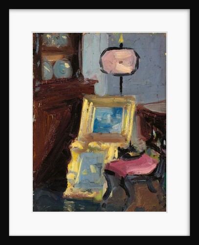 Interior with a Chair by Francis Campbell Boileau Cadell
