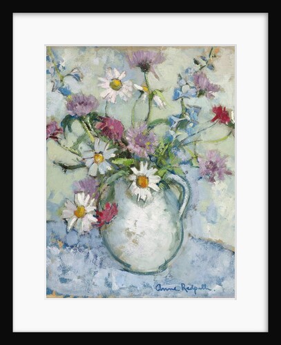 Summer Flowers in a Jug by Anne Redpath
