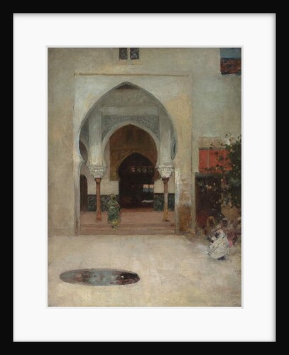 Study for 'At the Door of the Seraglio', c. 1890 by Arthur Melville
