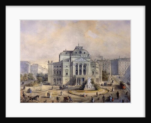 Volks Theater, Vienna by Johann Wilhelm Frey