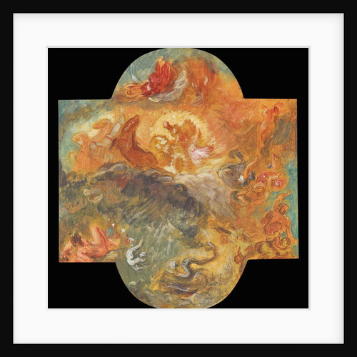 Apollo Slays Python, 1850 by Ferdinand Victor Eugene Delacroix