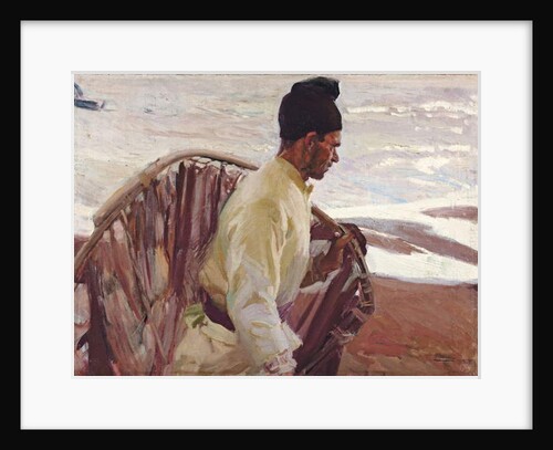 Shrimp Fisherman, Valencia; Pescador de quisquillas, Valencia, 1908 by Joaquin Sorolla y Bastida
