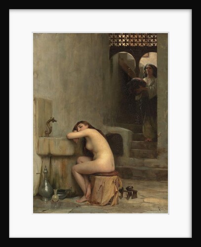 Repos au bain, 1888 by Theodore Jacques Ralli