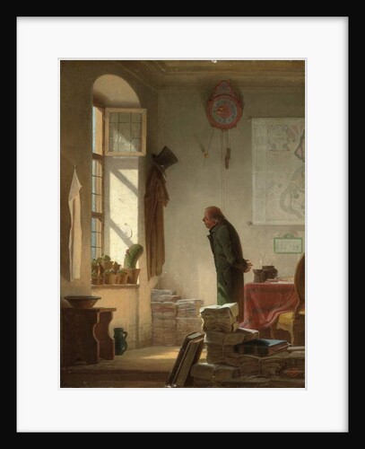 The Cactus Lover; Der Kaktusliebhaber, c.1860 by Carl Spitzweg