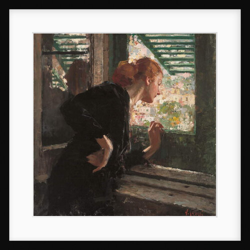 Lady at a Window by Vicenzo Irolli