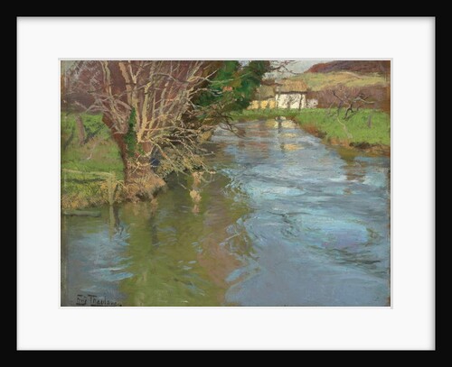 A Stream in Spring by Fritz Thaulow
