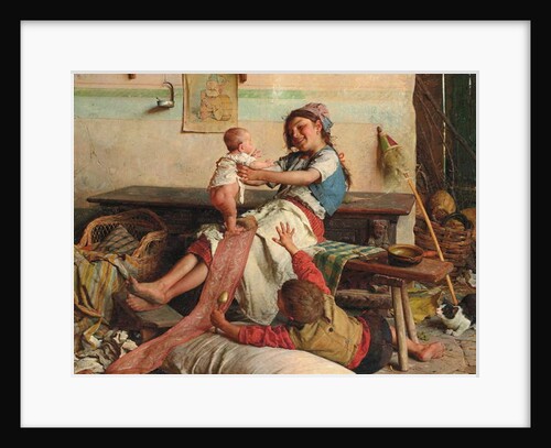 Brotherly Affection; Affetto fraterno, c. 1900 by Gaetano Chierici