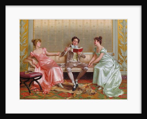 The Reading by Vittorio Reggianini