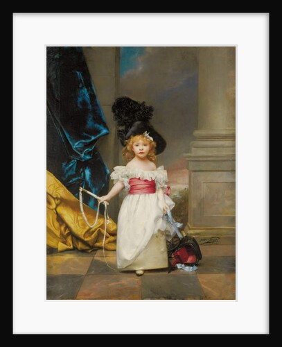 Portrait of Therese Girard Aged Three Years and Seven Months, 1882 by Jules Adolphe Goupil