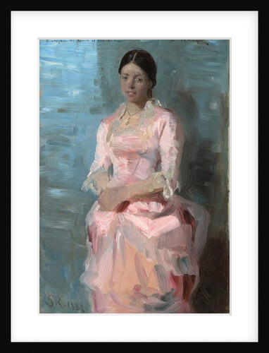 Portrait of Frederikke Tuxen, 1882 by Peder Severin Kroyer