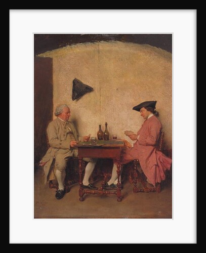 The Card Players, 1865 by Jean-Louis Ernest Meissonier