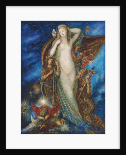Helen Glorified, 1896 by Gustave Moreau
