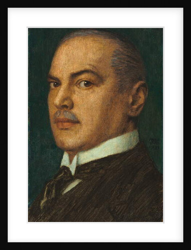 A Self-portrait, 1923 by Franz von Stuck