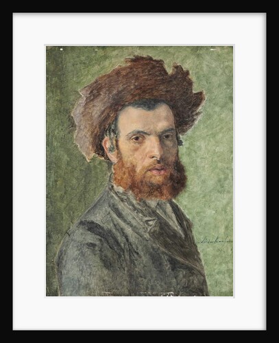 Portrait of a Young Hasidic Jew, by Isidor Kaufmann