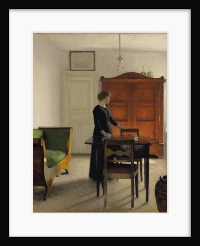 Ida in an Interior, 1897 by Vilhelm Hammershoi