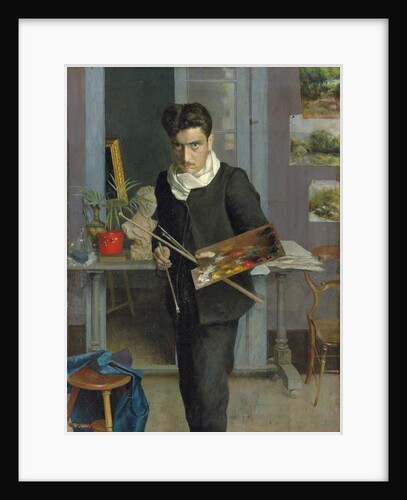 Self-portrait of the Artist in his Studio, 1898 by Julio Romero de Torres
