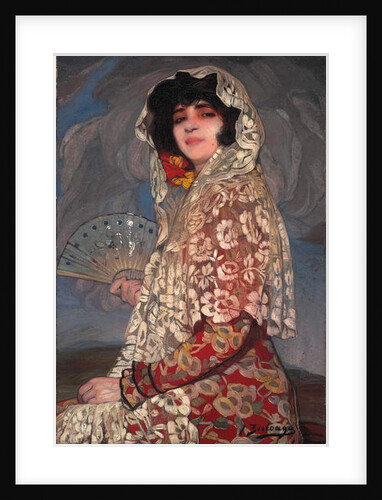 Cousin Candida, 1918 by Ignacio Zuloaga y Zabaleta