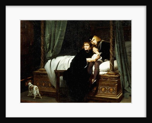 Edward V and the Duke of York in the Tower, 1830-31 by Hippolyte (1797-1856) Delaroche