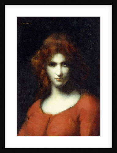 Portrait of Miss Addison Head of San Francisco, 1874 by William-Adolphe Bouguereau