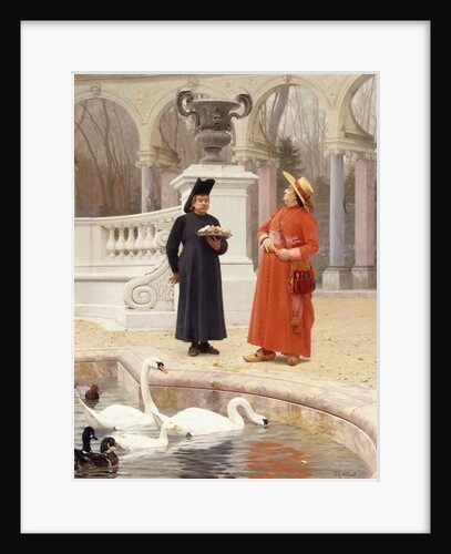 A Plate of Cakes, by Jean or Jehan Georges Vibert