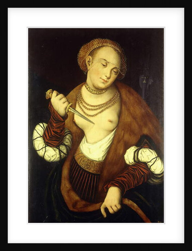 Lucretia, 1548 by Lucas the Elder Cranach