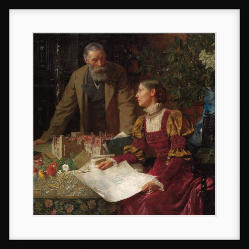 The House Builders, 1880 by Frank Dicksee