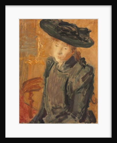 Girl in a Large Hat, 1892 by Philip Wilson Steer