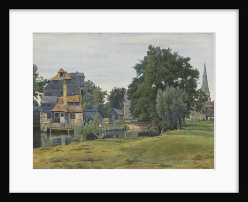 Houghton Mill, Near St Ives, Huntingdonshire, 1889 by William Fraser Garden