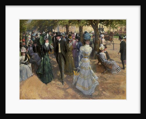 Church Parade, Hyde Park, by John Sanderson Wells