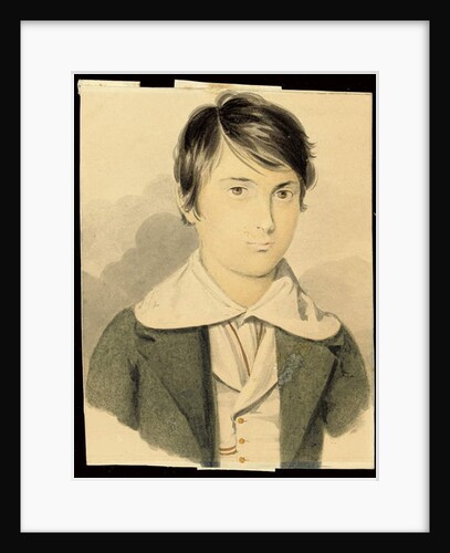 A Portrait of Dante Gabriel Rossetti, 1839-40 by Filippo Pistrucci