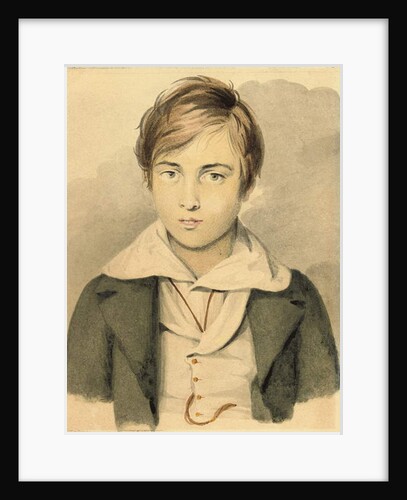 A Portrait of William Michael Rossetti, 1839-40 by Filippo Pistrucci