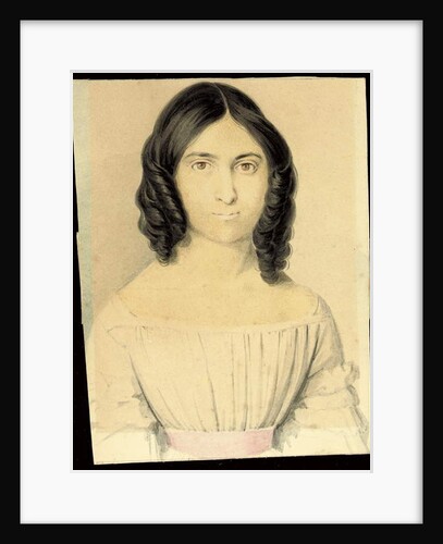 A Portrait of Maria Francesca Rossetti, 1839-40 by Filippo Pistrucci